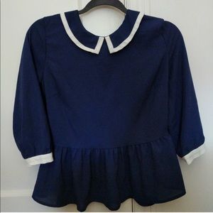 Forever 21 peplum top